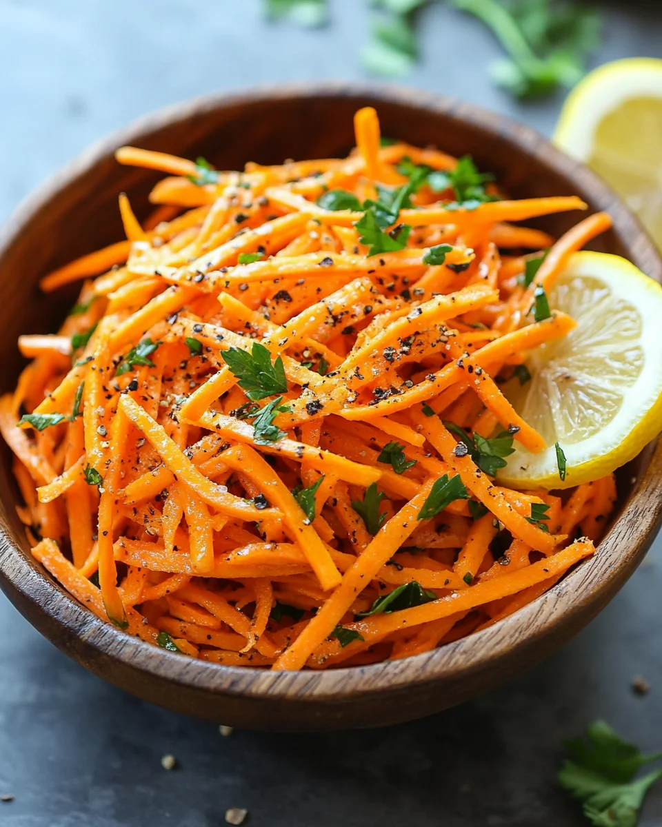 Gesunder Karottensalat