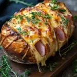 Handbrot mit Schinken und K&auml;se