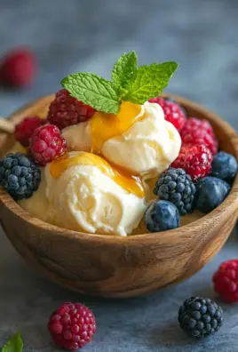 Joghurt Eis ohne Eismaschine Rezept mit schneller Zubereitung