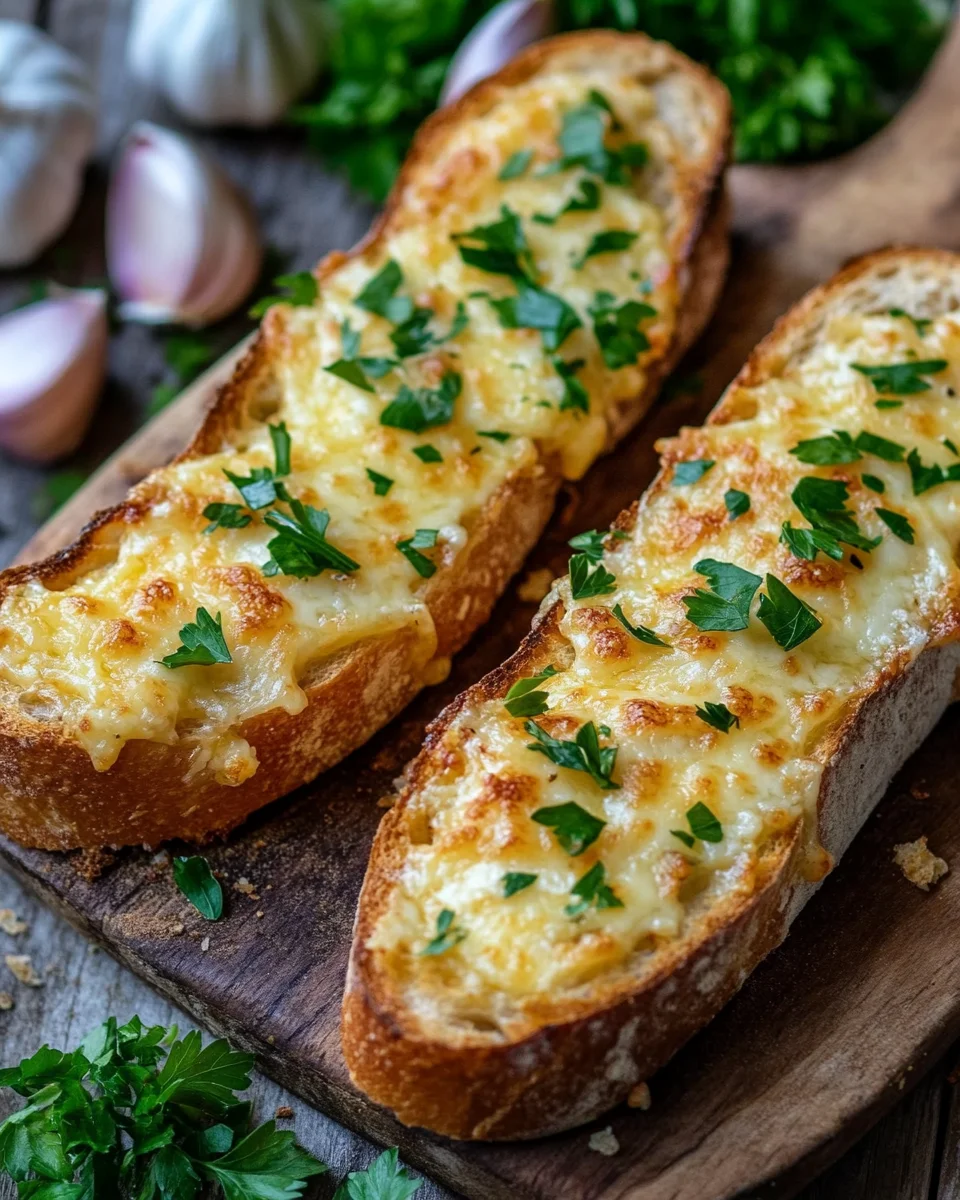 K&auml;se Knoblauch Brot H&auml;ppchen