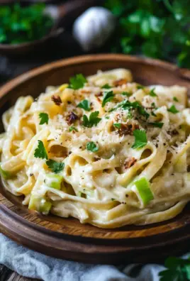 Käse-Lauch Pasta mit Hackfleisch