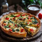Kartoffel-Quiche mit Kartoffelteig