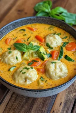 Kokos Curry Suppe mit Dumplings 21 Kokos Curry Suppe mit Dumplings