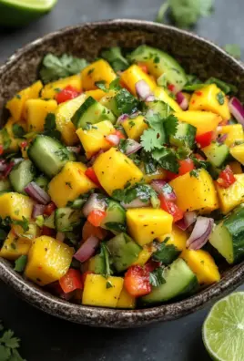 Mango-Gurken-Salat Rezept