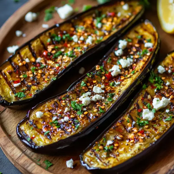 Mediterrane Geröstete Aubergine