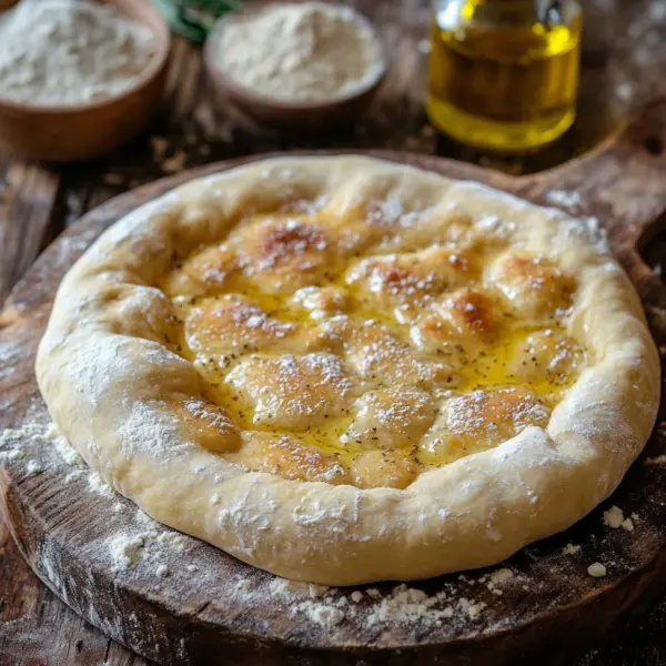 Schneller Pizzateig in 10 Minuten