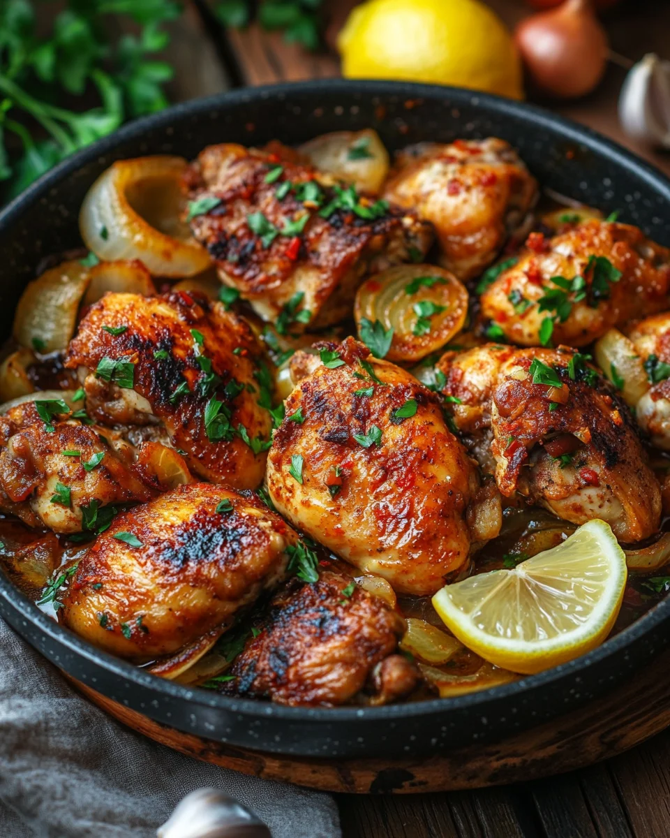 Spanisches Knoblauchh&auml;hnchen (Spanish Garlic Chicken)