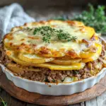 Spitzkohl-Hackfleisch-Auflauf mit Kartoffeln