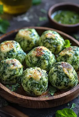 Südtiroler Spinatknödel