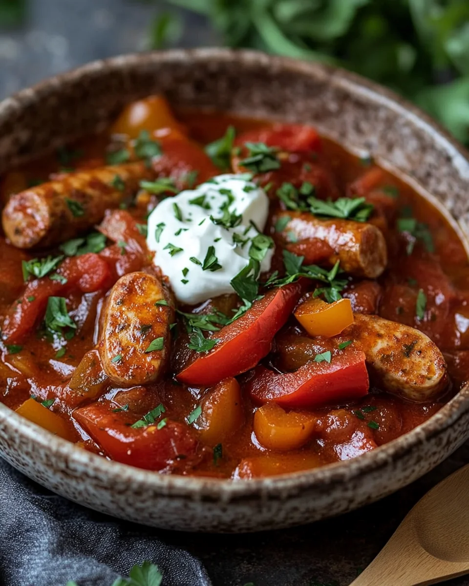 Würstchengulasch für Kinder 23 Würstchengulasch