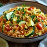 Zucchini-Tomaten-Reis